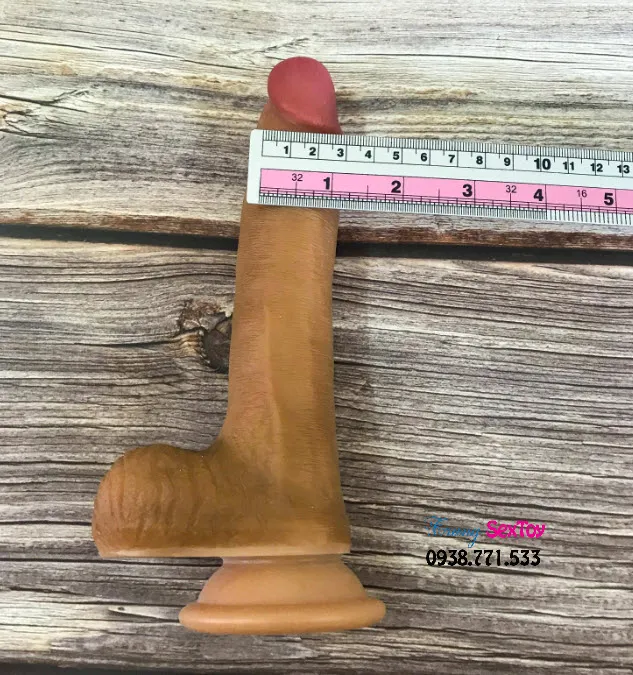 Dương vật giả Lovetoy 8 inch silicone mềm mại tự nhiên