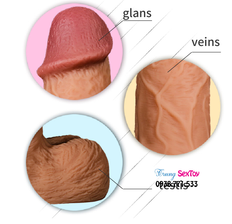 Yeain dương vật giả rung thụt mạnh mẽ, điều khiển từ xa tiện lợi