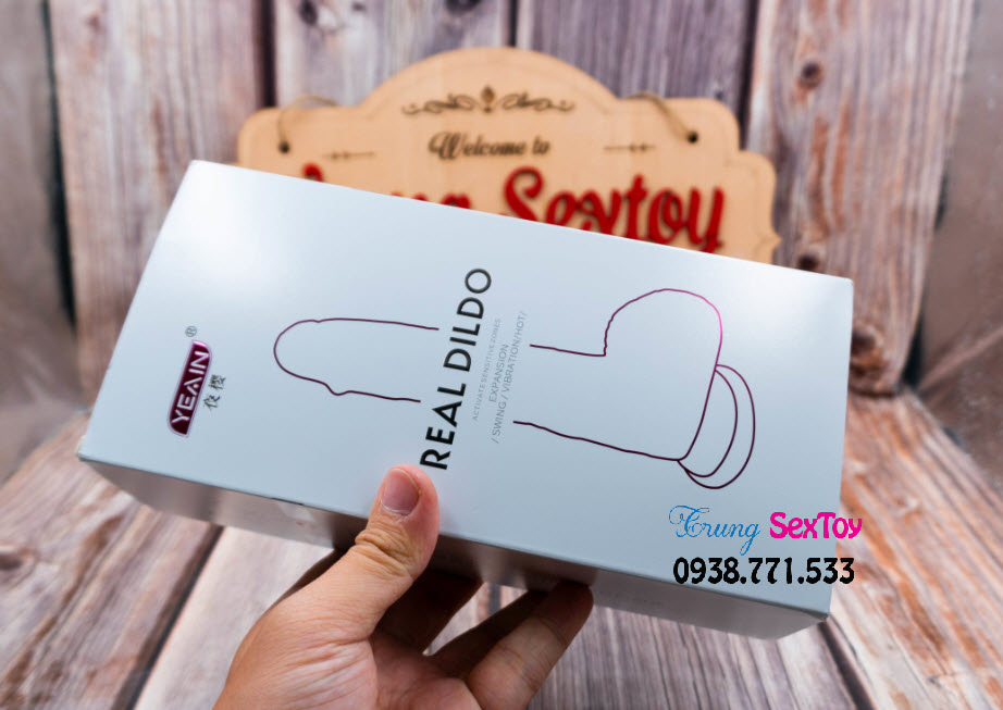 Yeain dương vật giả rung thụt mạnh mẽ, điều khiển từ xa tiện lợi