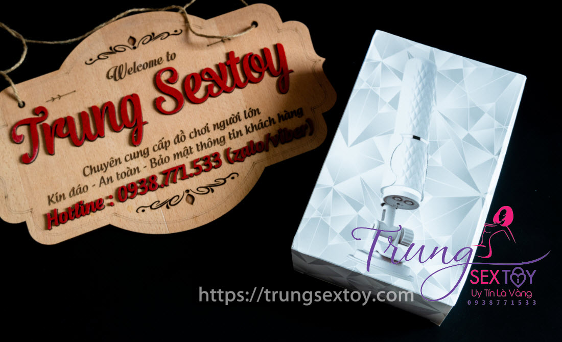 Máy thủ dâm Mini rung thụt có nhiệt độ cho nữ giới tăng khoái cảm