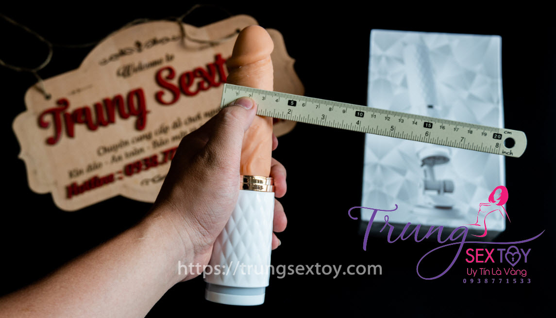 Máy thủ dâm mini rung thụt nữ kèm nhiệt độ cảm ứng tăng khoái cảm