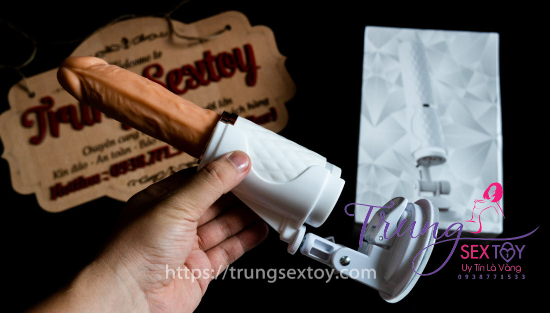 Máy thủ dâm Mini rung thụt có nhiệt độ cho nữ giới tăng khoái cảm