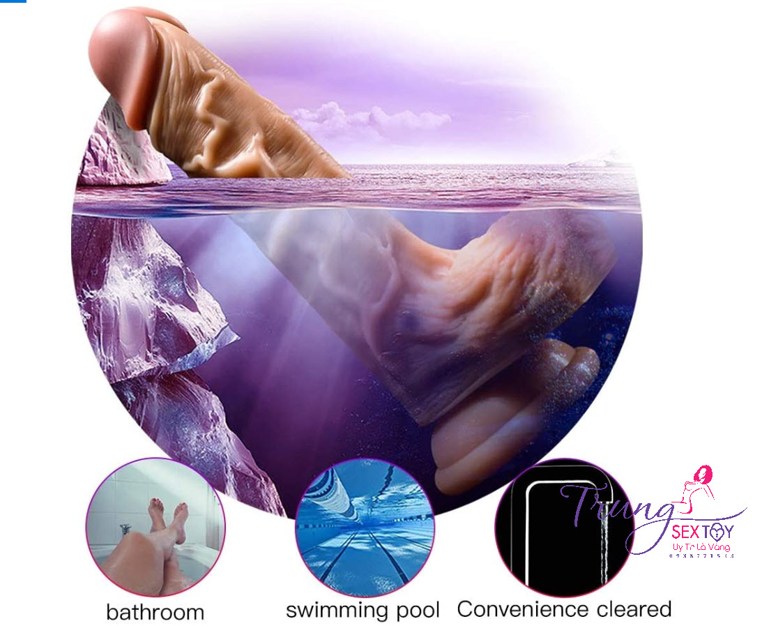 Dương vật giả gắn tường Yeain rung ngoáy điều khiển từ xa siêu thực