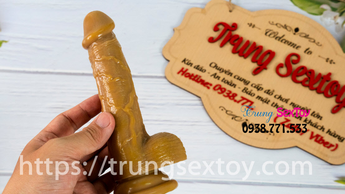 Mua dương vật giả gắn tường 14cm siêu kích thích, giá tốt