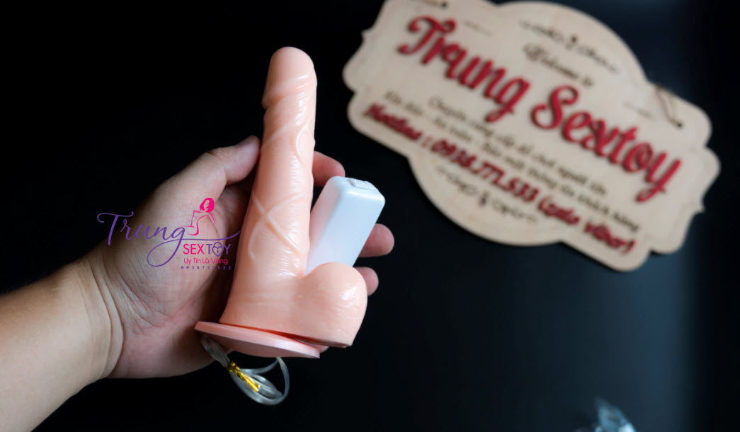 Dương vật giả gắn tường rung ngoáy đa chức năng kích thích cực mạnh