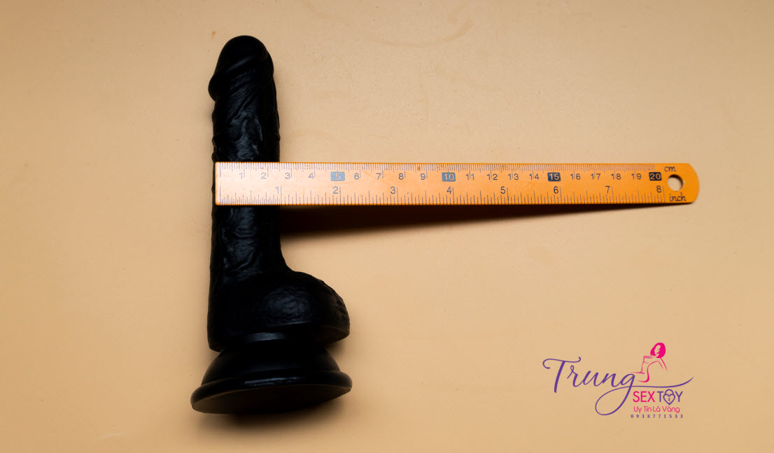 Mini dương vật giả đen 11x2cm - Thỏa mãn, nhỏ gọn, dễ dùng