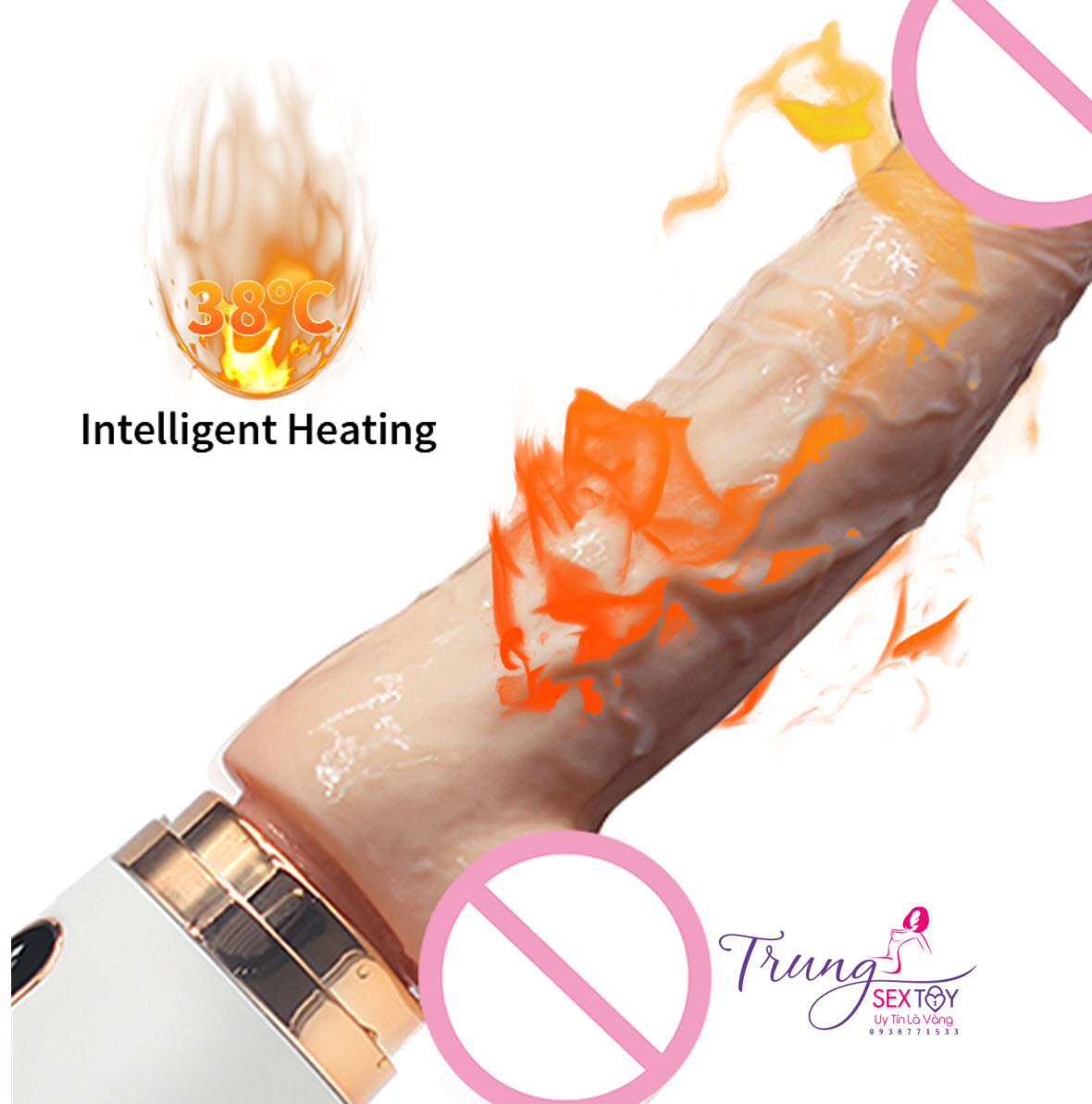 Máy rung Dibe điều khiển từ xa nóng hổi kích thích cực mạnh Máy rung Dibe điều khiển từ xa nóng hổi kích thích cực mạnh