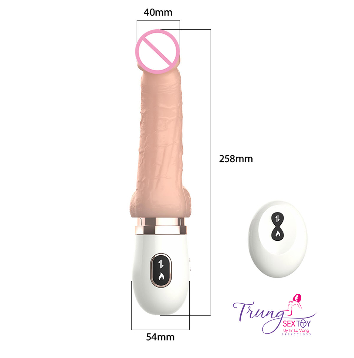 Máy rung Dibe điều khiển từ xa nóng hổi kích thích cực mạnh Máy rung Dibe điều khiển từ xa nóng hổi kích thích cực mạnh