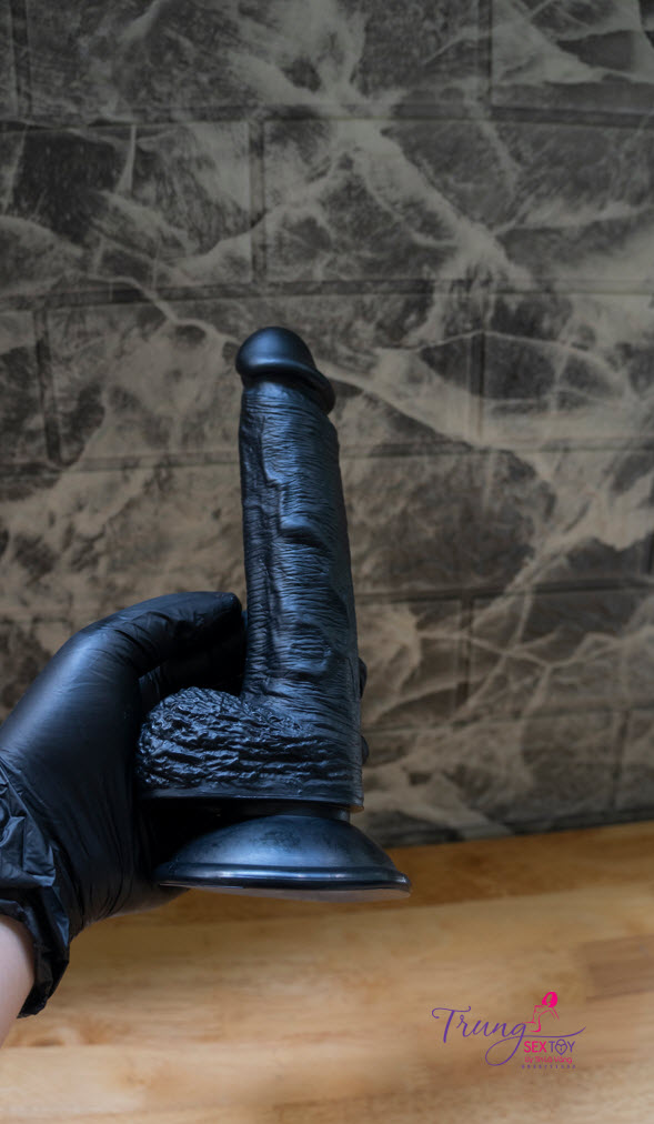 Đồ Chơi Tình Dục Gắn Tường Đen 15x35cm Siêu Thật, Bền Đẹp