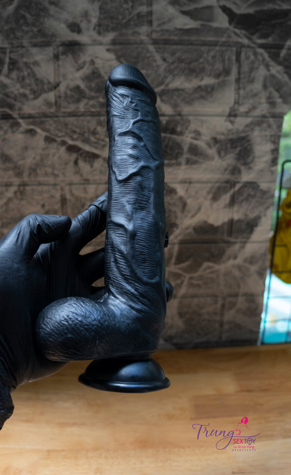 Đồ Chơi Người Lớn Gắn Tường Siêu Mạnh Màu Đen 20x4cm