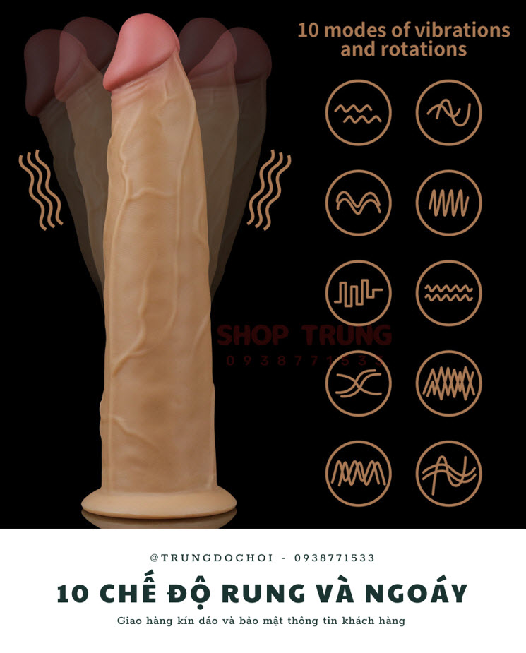 Lovetoy Rotator Có Rung Đa Chức Năng Điều Khiển Từ Xa Tối Ưu