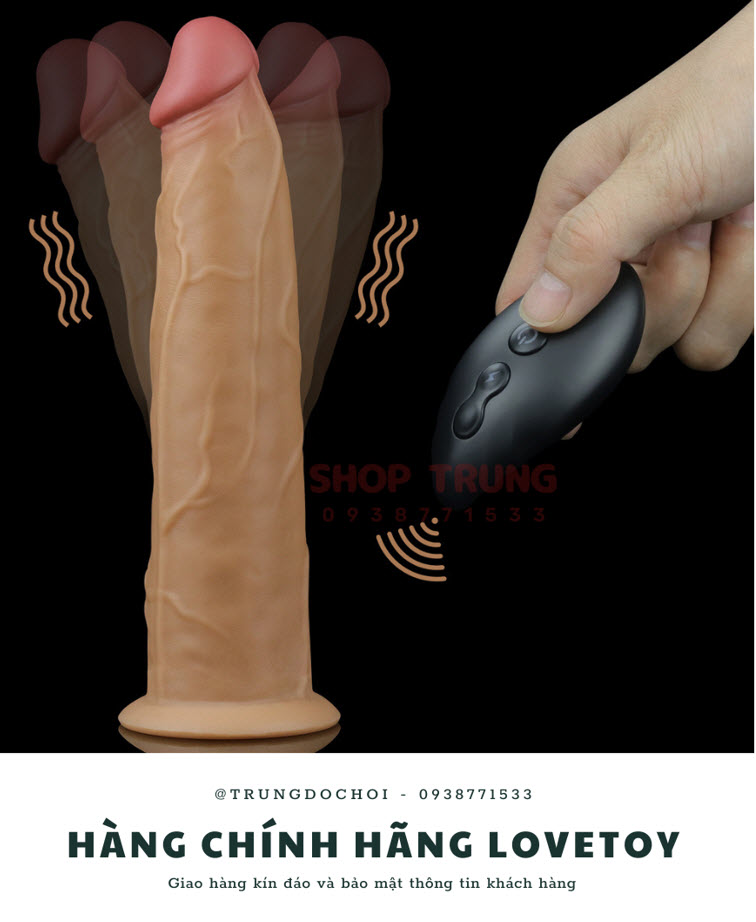 Lovetoy Rotator Có Rung Đa Chức Năng Điều Khiển Từ Xa Tối Ưu