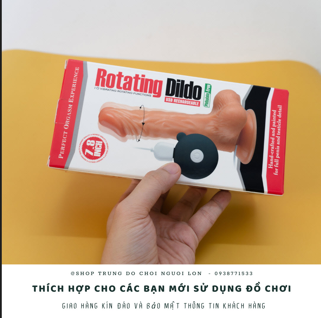 Máy rung ngoáy kích thích nữ 15cm 3cm siêu mềm mại