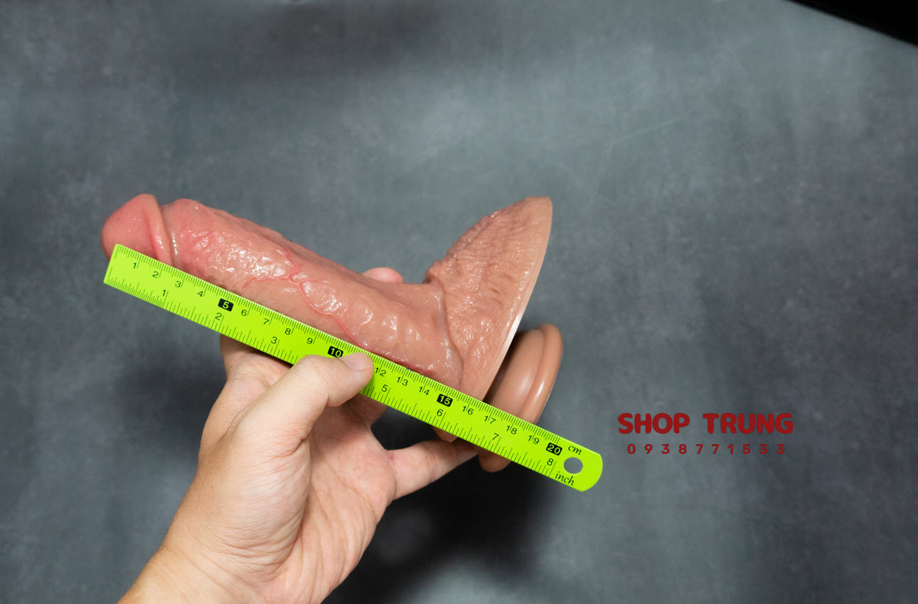 Dương vật giả gắn tường Lovetoy Platinum Silicone mềm mại kích thích