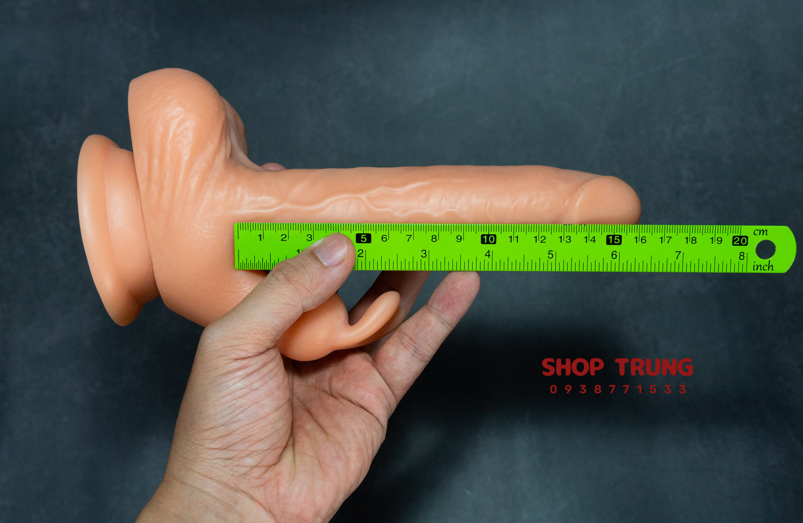 Dương vật giả gắn tường 16cm rung thụt có nhiệt kích thích Dương vật giả gắn tường 16cm rung thụt có nhiệt kích thích