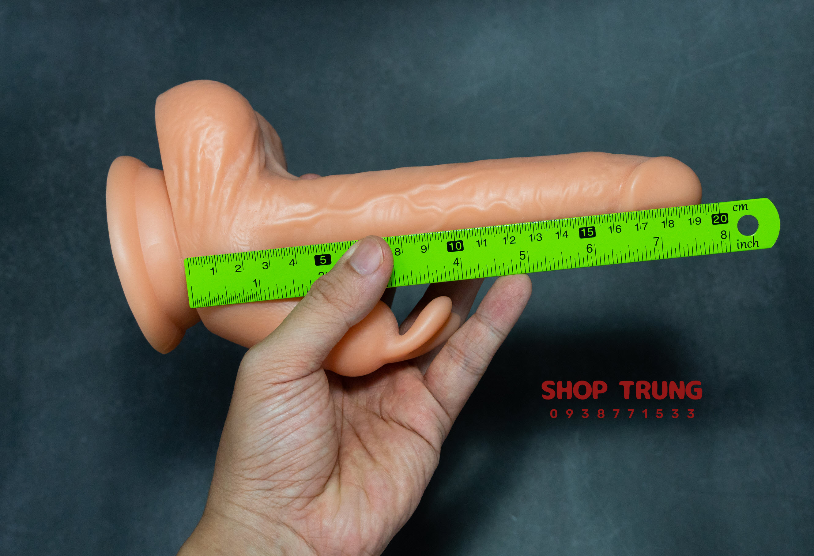 Dương vật giả gắn tường 16cm rung thụt có nhiệt kích thích Dương vật giả gắn tường 16cm rung thụt có nhiệt kích thích