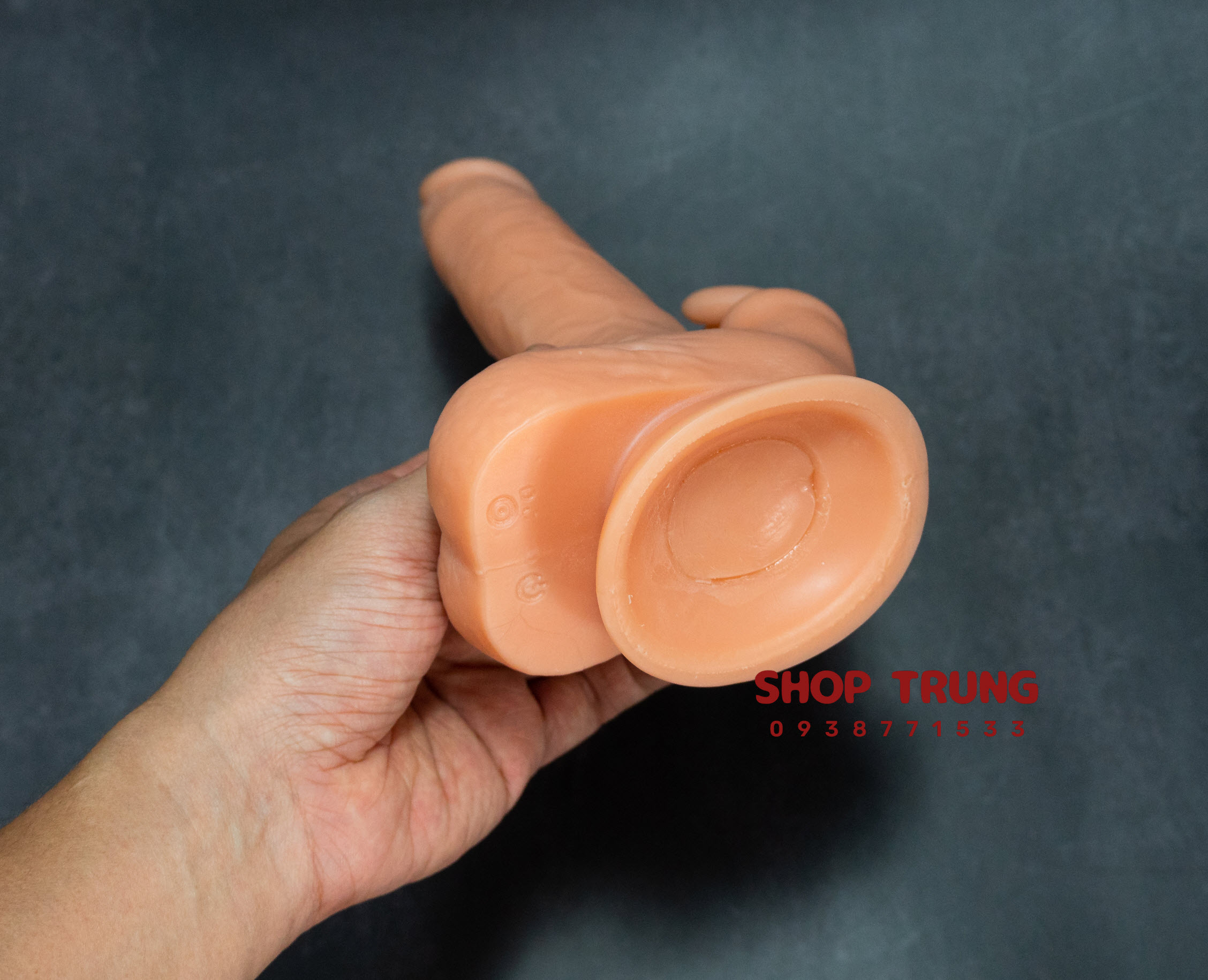 Dương vật giả gắn tường 16cm rung thụt có nhiệt kích thích Dương vật giả gắn tường 16cm rung thụt có nhiệt kích thích