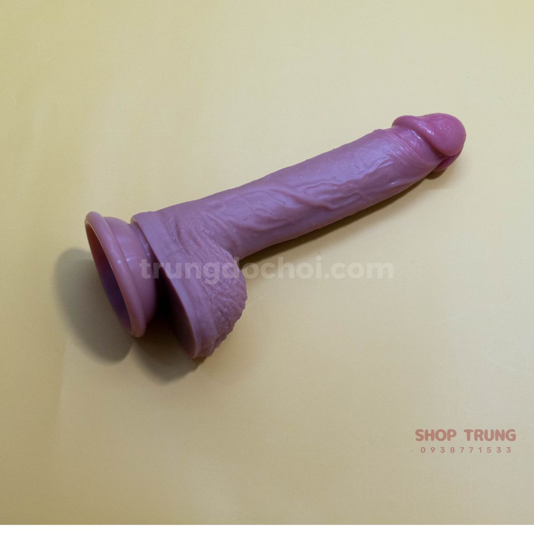 Dương vật giả silicon mềm mại kích thích tự nhiên không rung