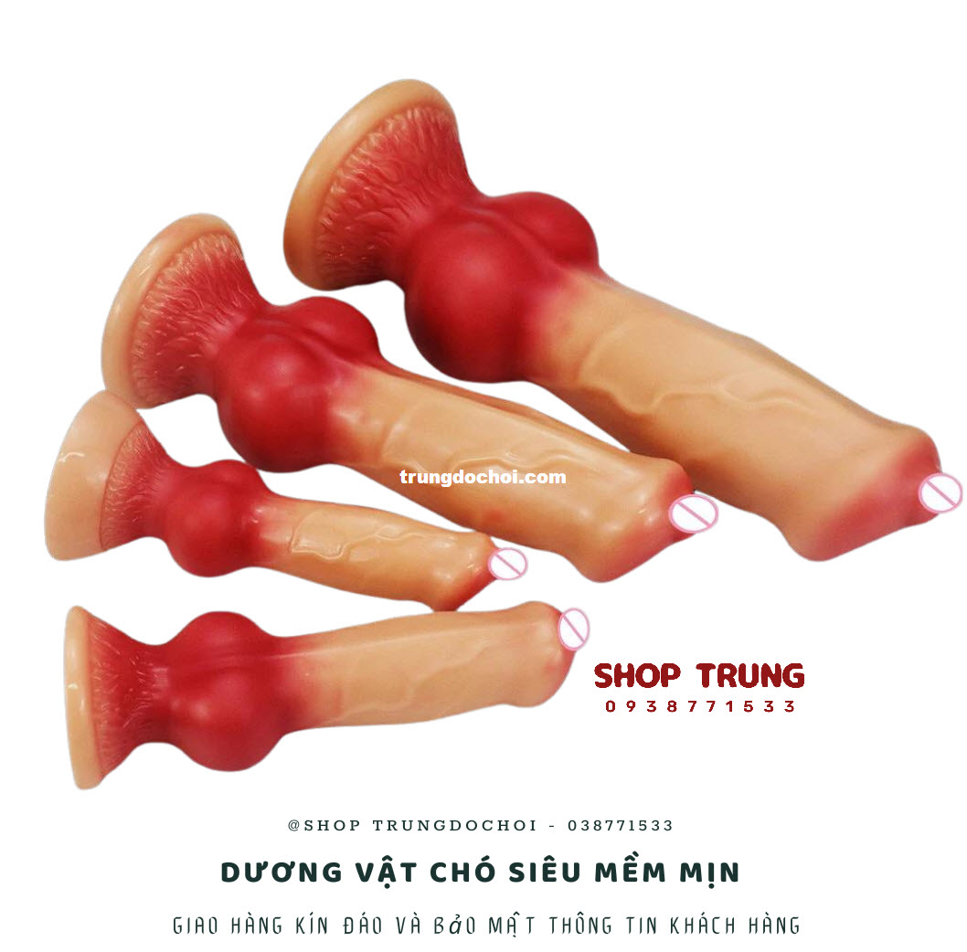 Dương Vật Giả Chó Mềm Mịn Kích Thích Tận Hưởng Nhu Cầu