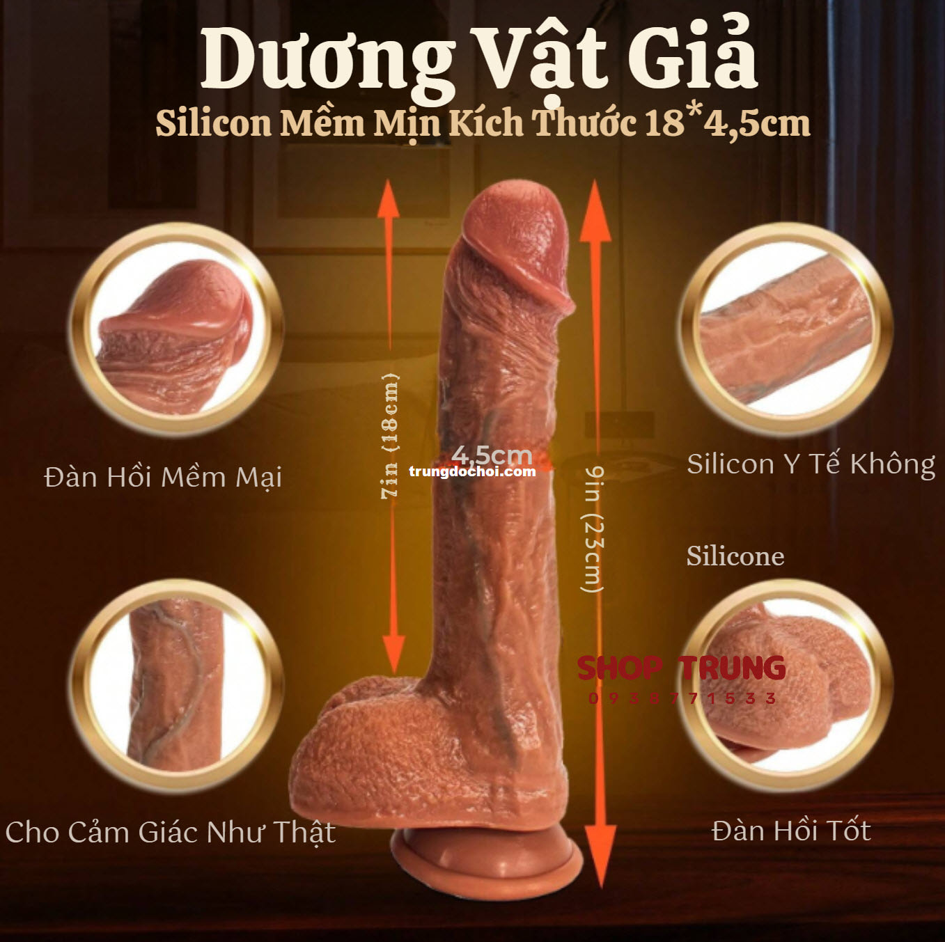Dương Vật Giả Rung Thụt 10 Chế Độ APP Tăng Khoái Cảm Nhanh