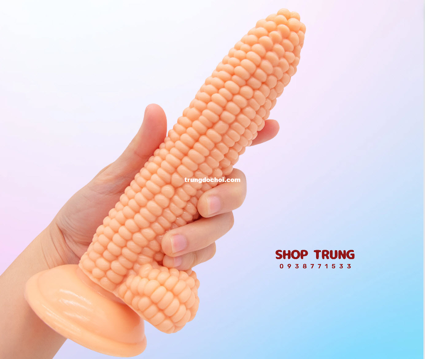 Trải Nghiệm Đỉnh Cao Dương Vật Giả Silicone Trái Bắp Chất Lượng