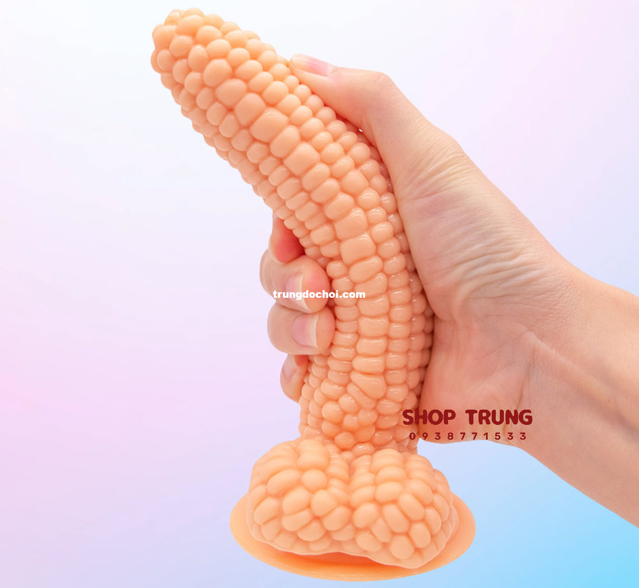 Trải Nghiệm Đỉnh Cao Dương Vật Giả Silicone Trái Bắp Chất Lượng