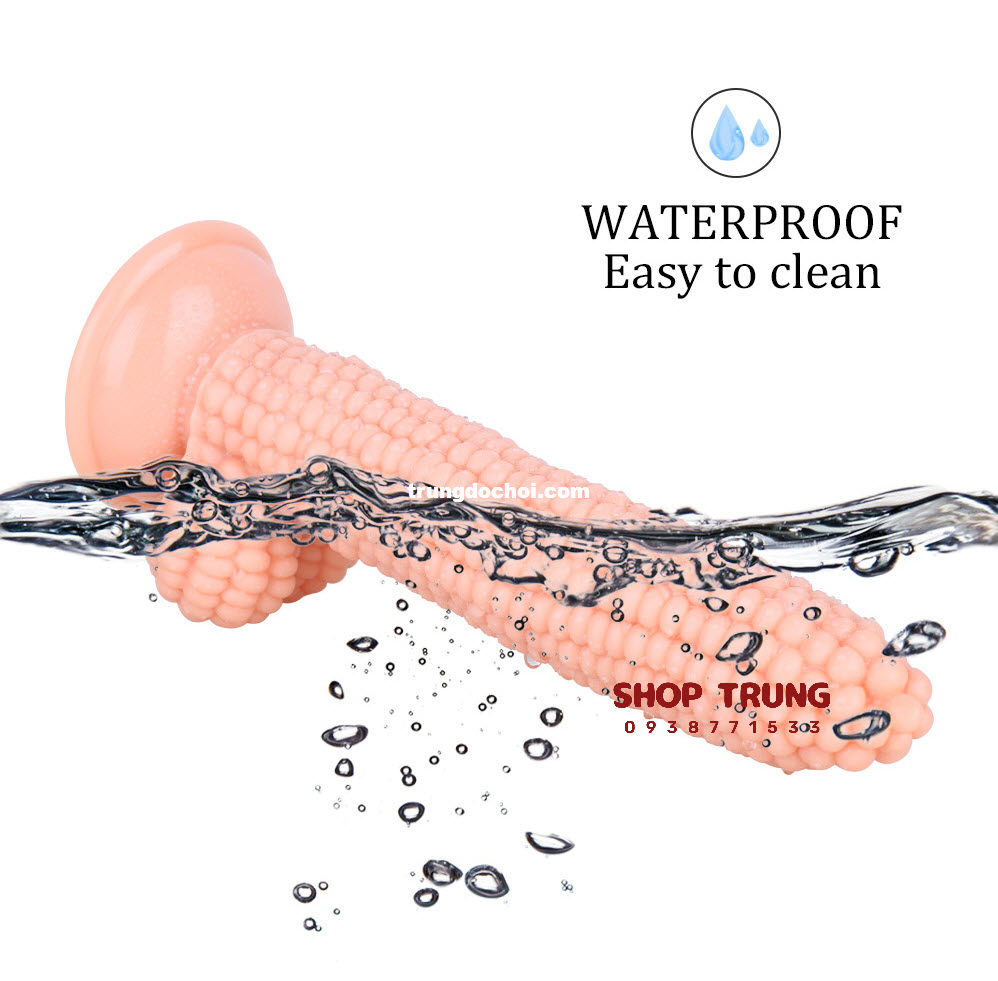 Trải Nghiệm Đỉnh Cao Dương Vật Giả Silicone Trái Bắp Chất Lượng