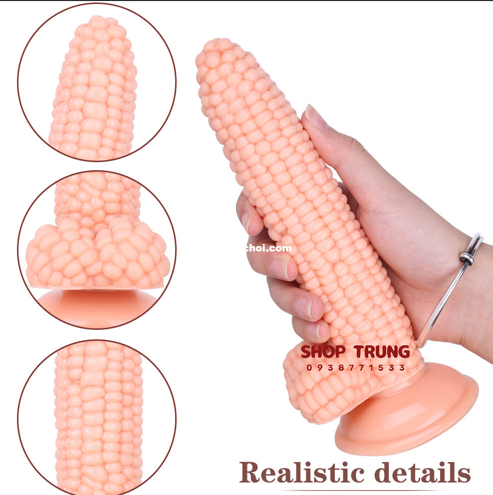 Trải Nghiệm Đỉnh Cao Dương Vật Giả Silicone Trái Bắp Chất Lượng