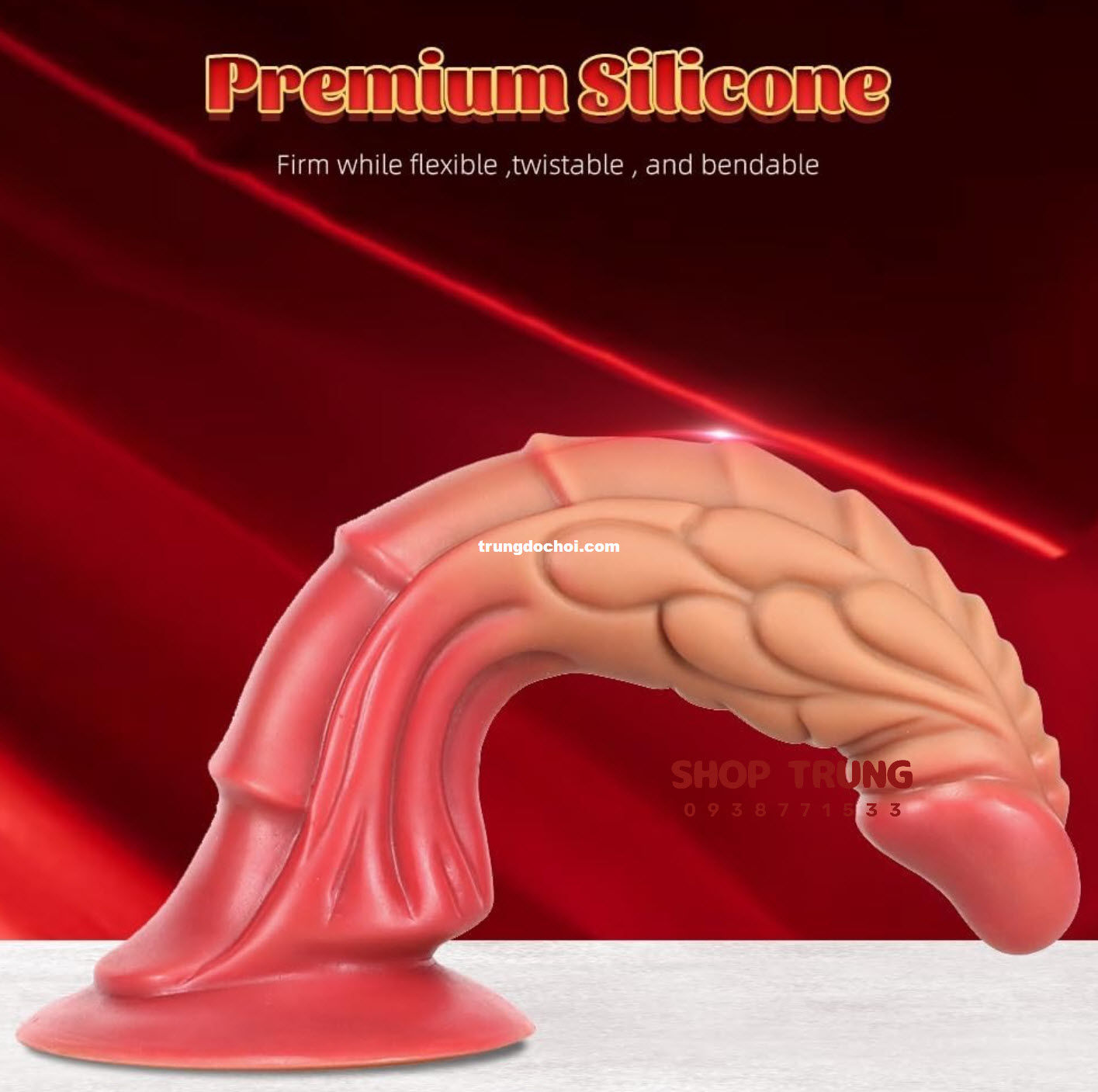 Máy Thủ Dâm Silicon Mềm Hình Kỳ Lân Cao Cấp, Siêu Thật