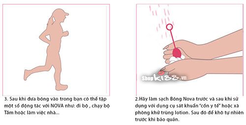 Bóng tập se khít âm đạo Svakom Nova cho nữ, hiệu quả, dễ dùng