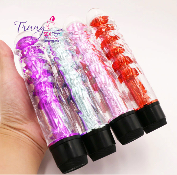 Dương vật giả mini rung đa màu, kích thích nữ mạnh mẽ