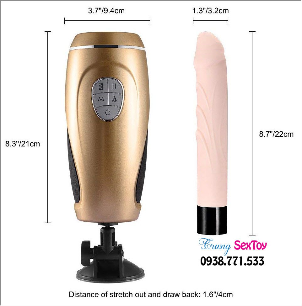 Máy Thủ Dâm Stroking Man 3 công nghệ rung thụt siêu kích thích