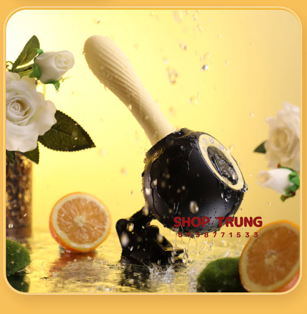 Dương vật giả tự động rung thụt 10 chế độ LCD điều khiển từ xa, đồ chơi người lớn siêu kích thích