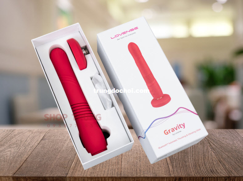 Dương Vật Giả Lovense Gravity - Rung Thụt Cực Mạnh, Điều Khiển App