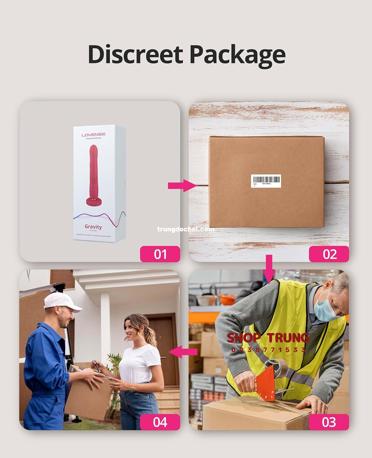 Dương Vật Giả Lovense Gravity - Rung Thụt Cực Mạnh, Điều Khiển App