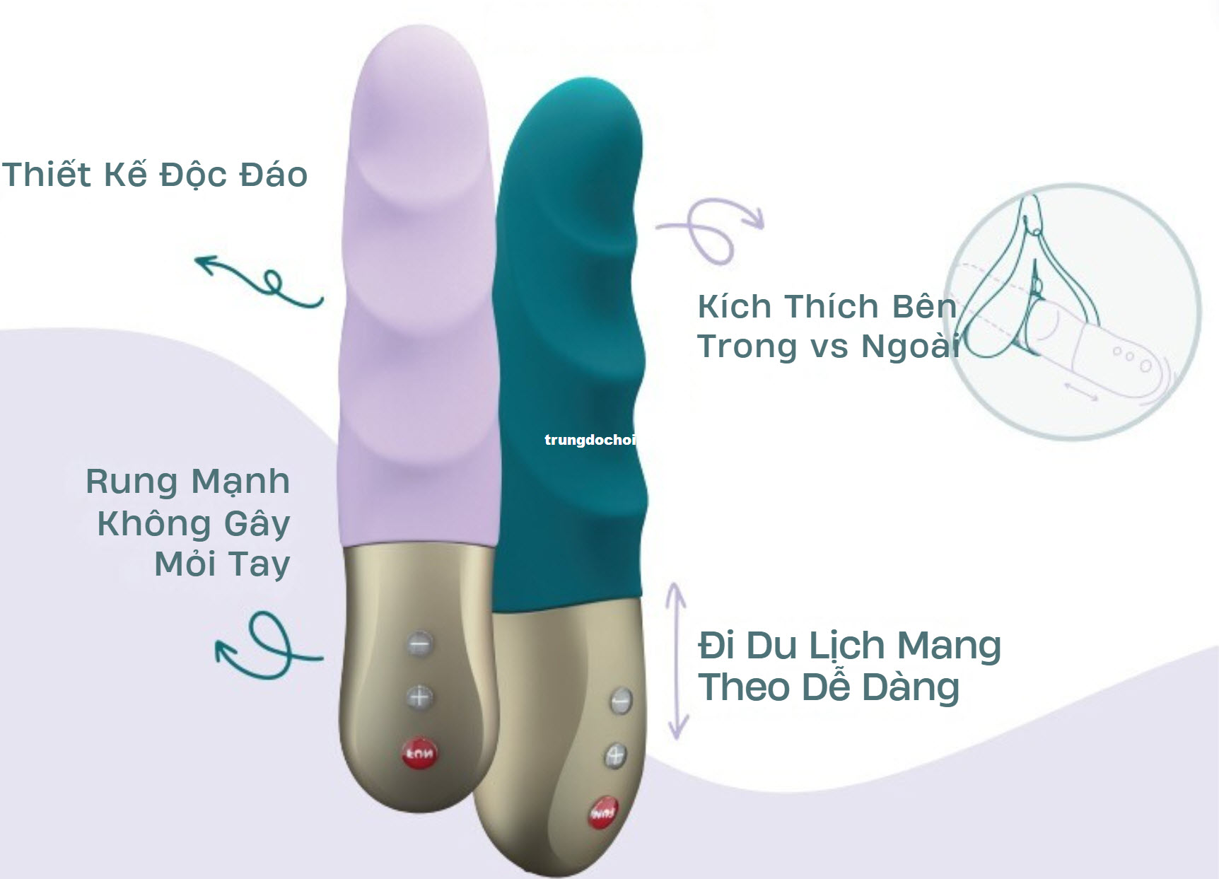 Dương Vật Giả Fun Factory Petitet Công Nghệ Đức Hàng Chính Hãng