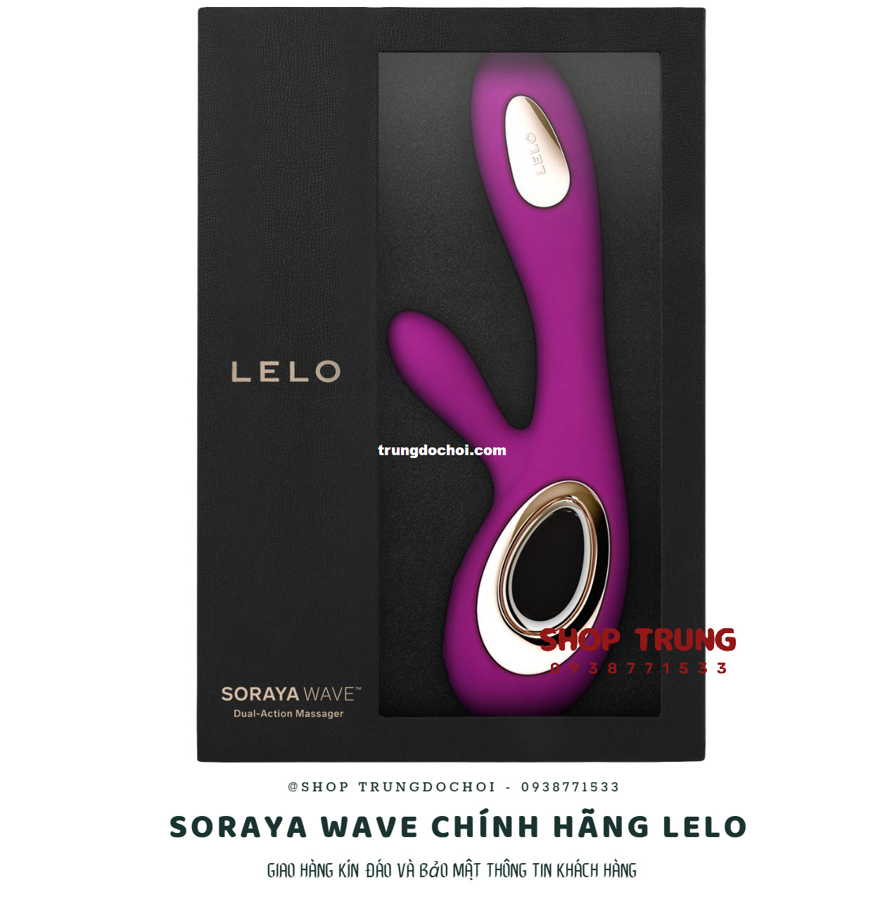 Dương Vật Giả LELO Soraya Wave Cao Cấp Chính Hãng Sắc Nét