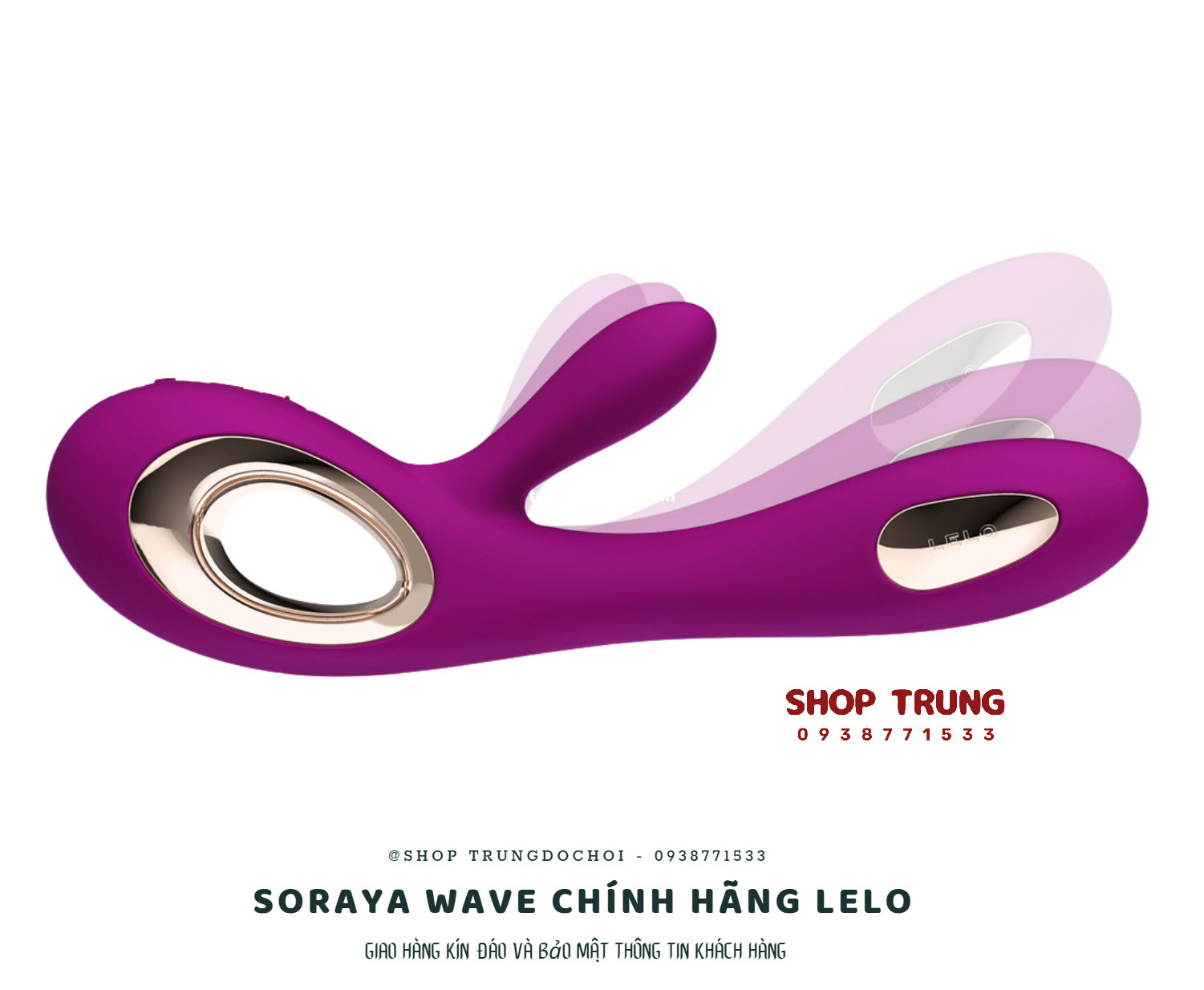 Dương Vật Giả LELO Soraya Wave Cao Cấp Chính Hãng Sắc Nét