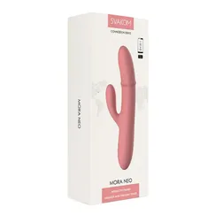 Svakom Mora Neo dương vật giả rung đẩy điều khiển từ xa, silicone y tế an toàn