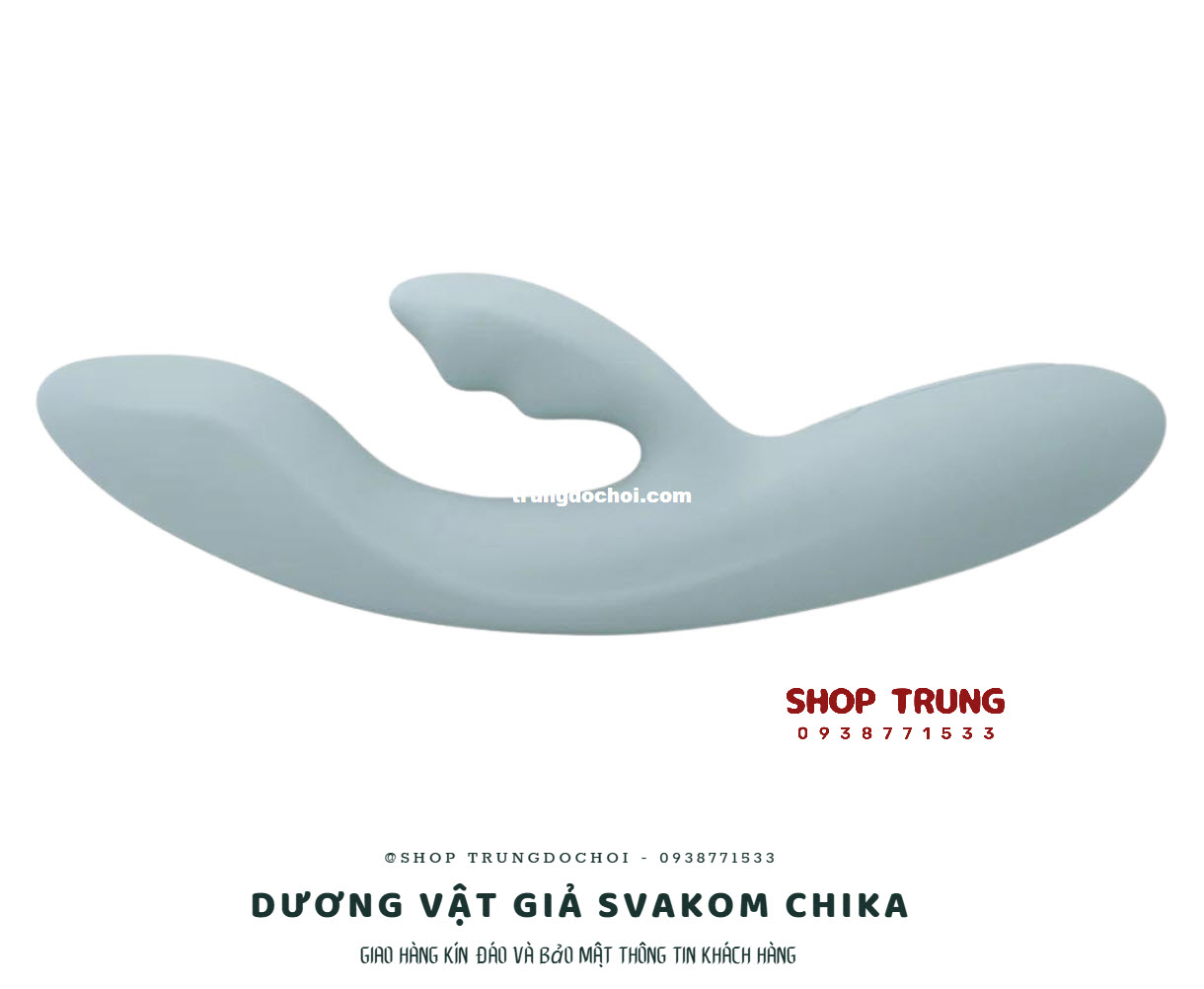 Dương Vật Giả Svakom Chika Rung 5 Tần Số Điều Khiển App Độc Đáo