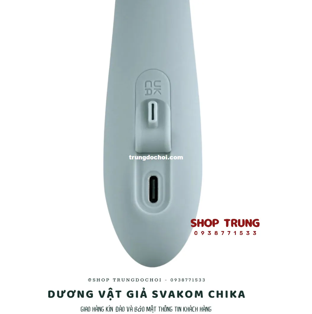 Dương Vật Giả Svakom Chika 5 Tần Số Rung Sưởi Ấm App