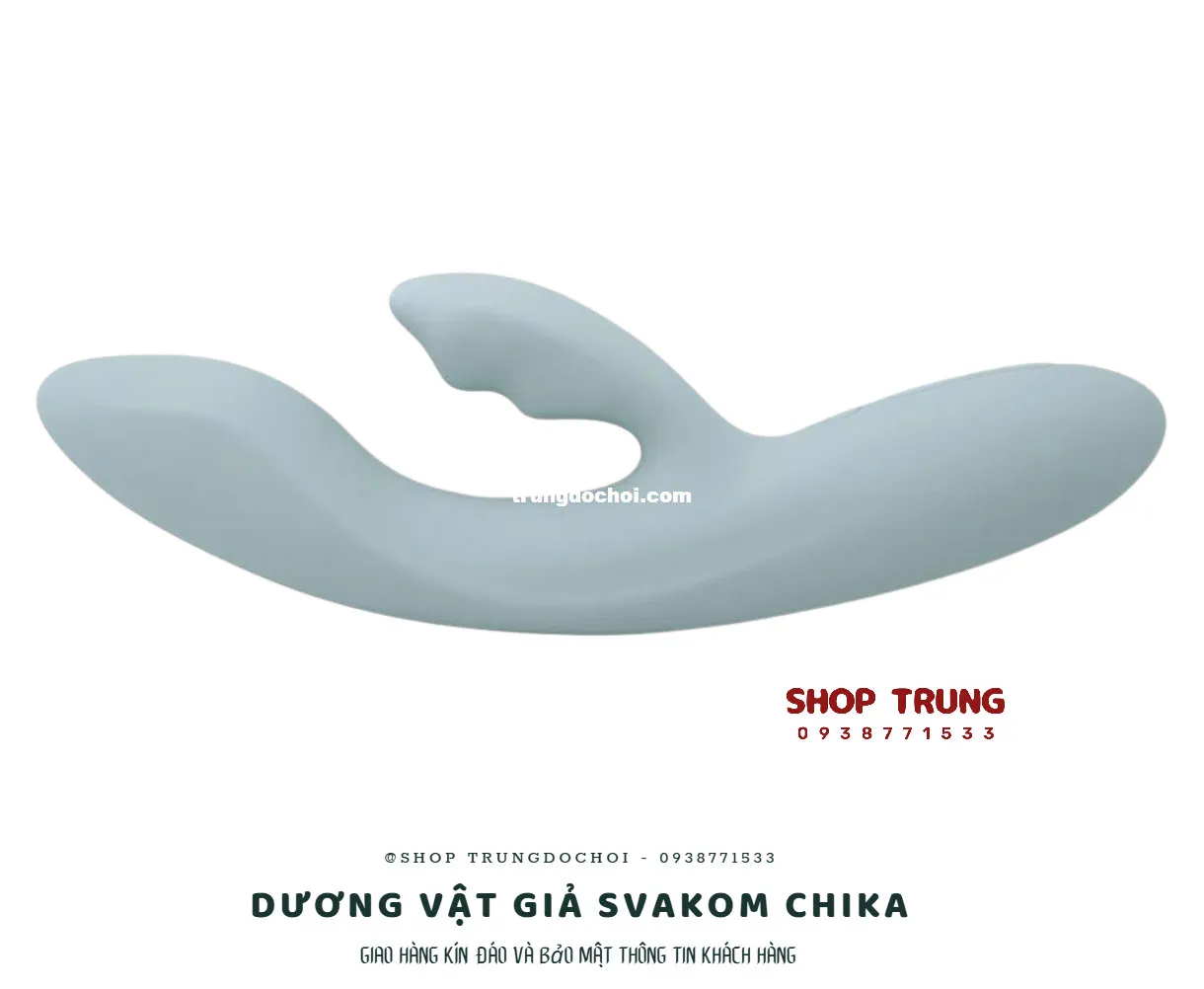 Dương Vật Giả Svakom Chika 5 Tần Số Rung Sưởi Ấm App