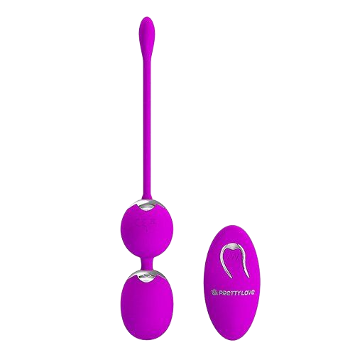Bóng massage Prettylove Willie remote điều khiển từ xa sextoy nữ cao cấp 