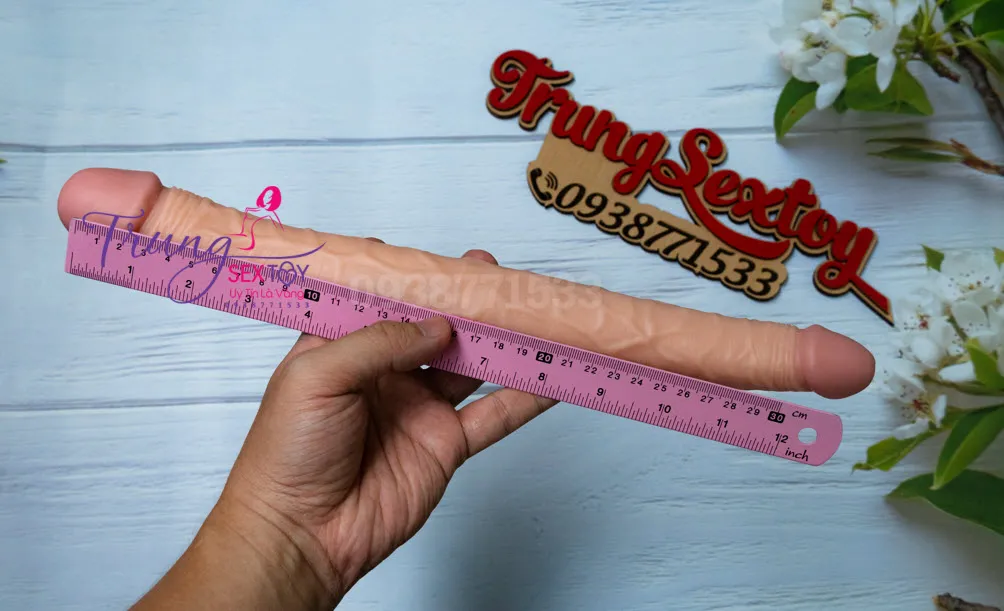 Dương vật giả Lovetoy 2 đầu nhân đôi khoái cảm silicon mềm