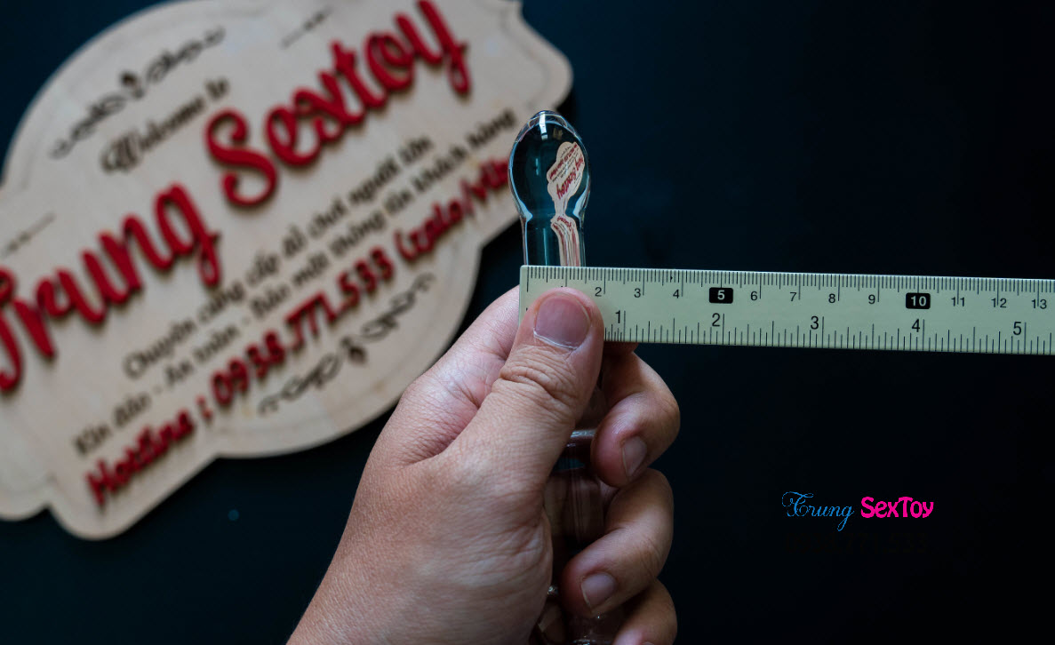 Sextoy que thủy tinh cao cấp tăng khoái cảm phòng the cho nữ