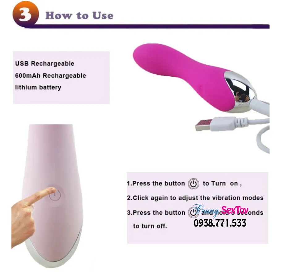 Dương Vật Giả Mannuo Rung Mạnh Sextoy Cao Cấp Thăng Hoa