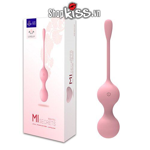 Bóng tập âm đạo rung điều khiển từ xa silicone mịn