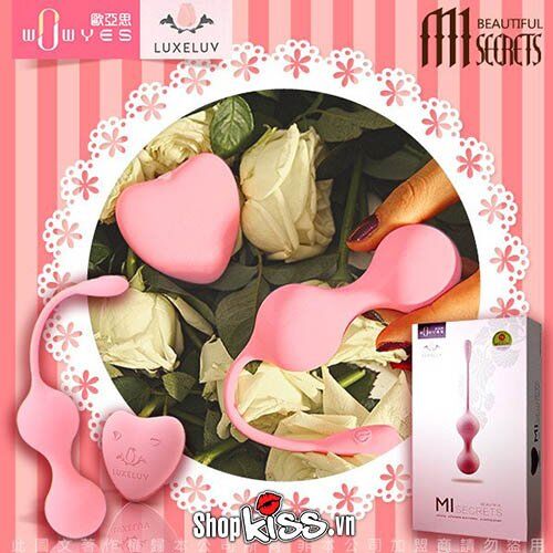 Bóng tập âm đạo rung điều khiển từ xa silicone mịn