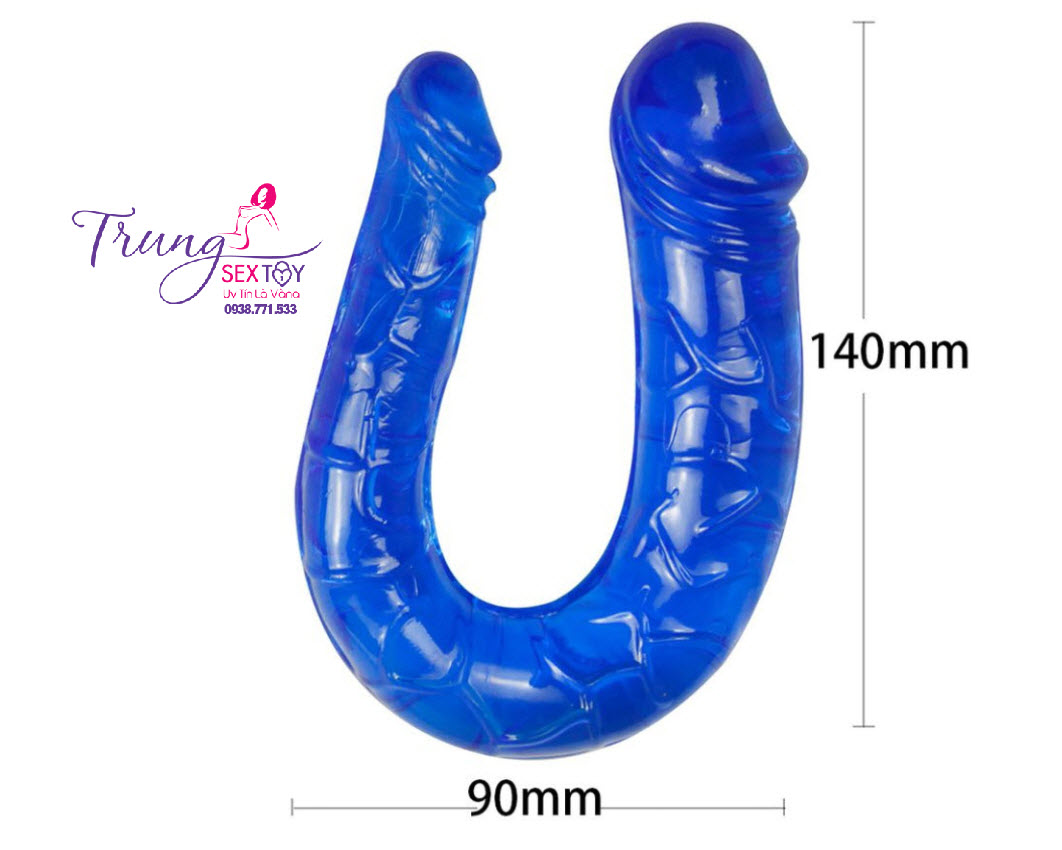 Cu giả hai đầu dành cho cặp đôi Les tăng khoái cảm thăng hoa