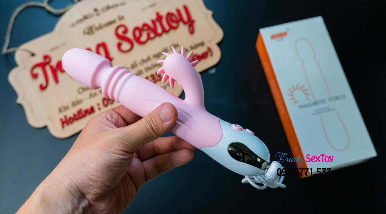 Máy rung tự động lưỡi giả cô bé siêu kích thích